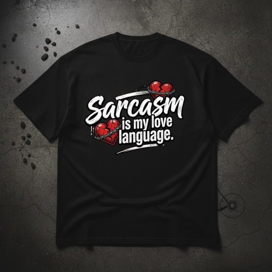 SARCASM IS MY LOVE LANGUAGE TEE